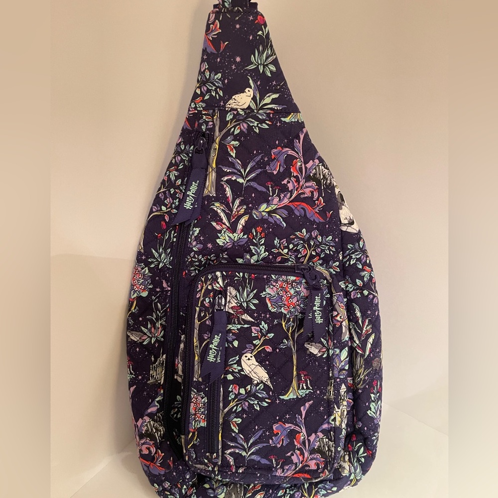 Vera Bradley Harry Potter Sling Backpack - BONUS HEDWIG Coin Purse Included!